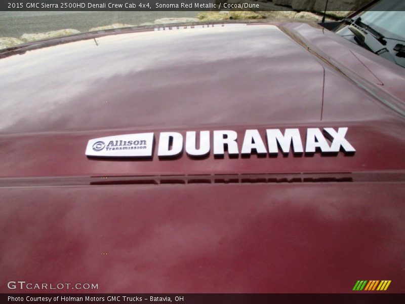 Sonoma Red Metallic / Cocoa/Dune 2015 GMC Sierra 2500HD Denali Crew Cab 4x4