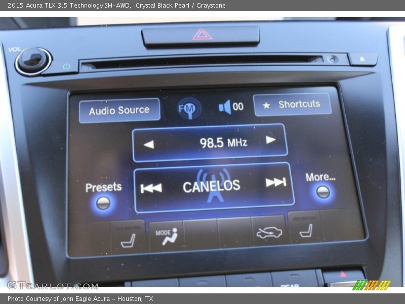 Crystal Black Pearl / Graystone 2015 Acura TLX 3.5 Technology SH-AWD
