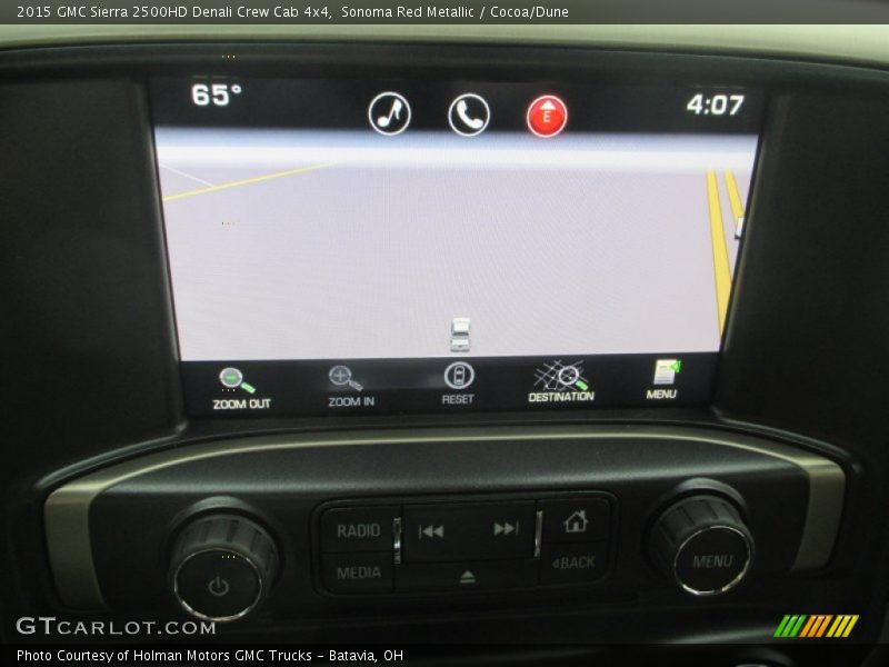Sonoma Red Metallic / Cocoa/Dune 2015 GMC Sierra 2500HD Denali Crew Cab 4x4