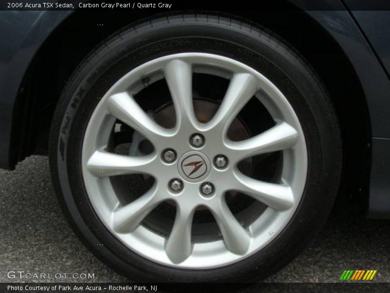 Carbon Gray Pearl / Quartz Gray 2006 Acura TSX Sedan