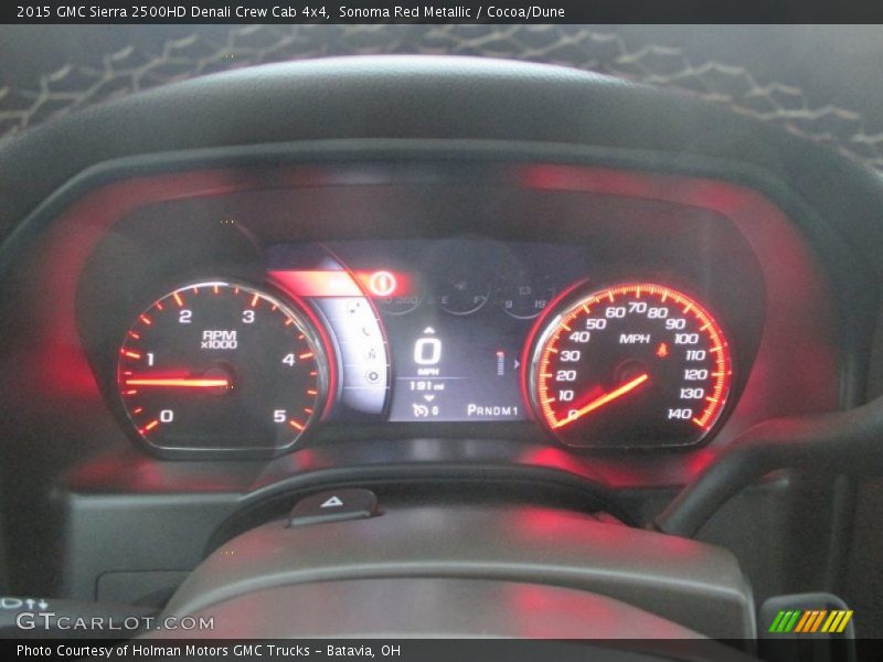 Sonoma Red Metallic / Cocoa/Dune 2015 GMC Sierra 2500HD Denali Crew Cab 4x4