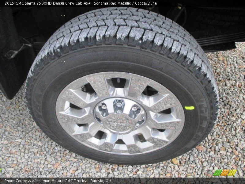 Sonoma Red Metallic / Cocoa/Dune 2015 GMC Sierra 2500HD Denali Crew Cab 4x4
