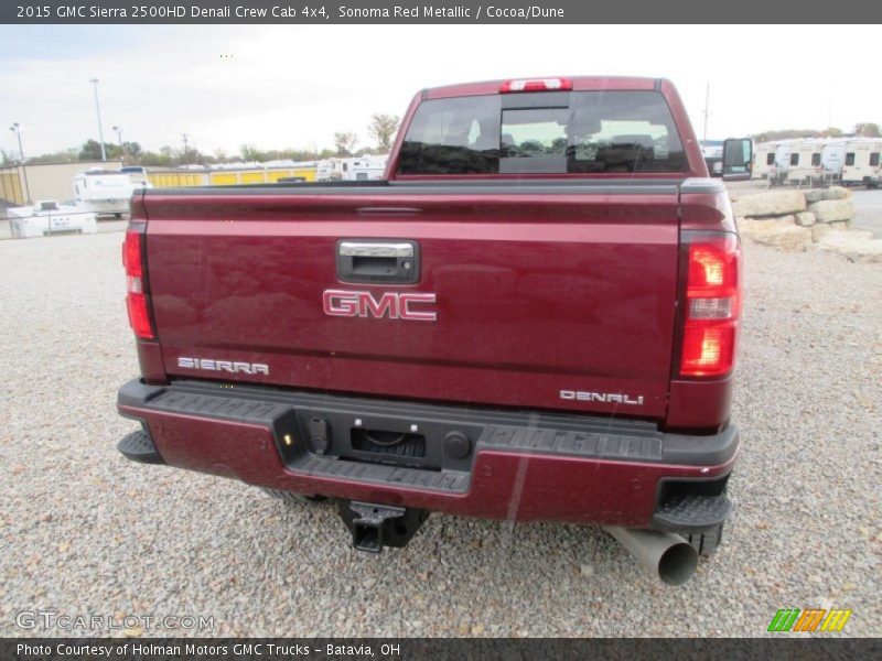 Sonoma Red Metallic / Cocoa/Dune 2015 GMC Sierra 2500HD Denali Crew Cab 4x4