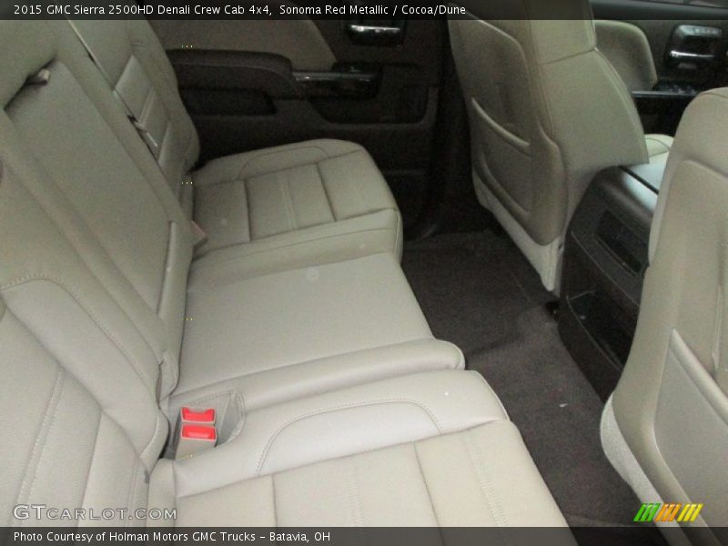 Sonoma Red Metallic / Cocoa/Dune 2015 GMC Sierra 2500HD Denali Crew Cab 4x4