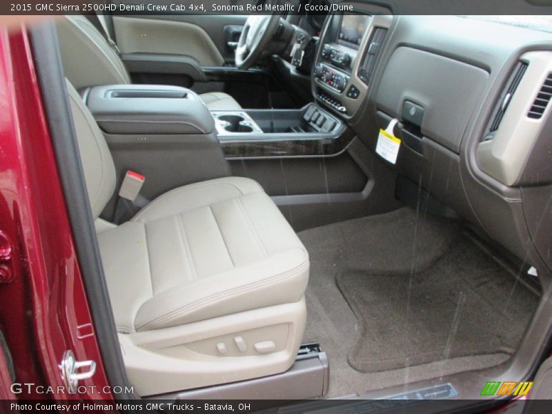 Sonoma Red Metallic / Cocoa/Dune 2015 GMC Sierra 2500HD Denali Crew Cab 4x4
