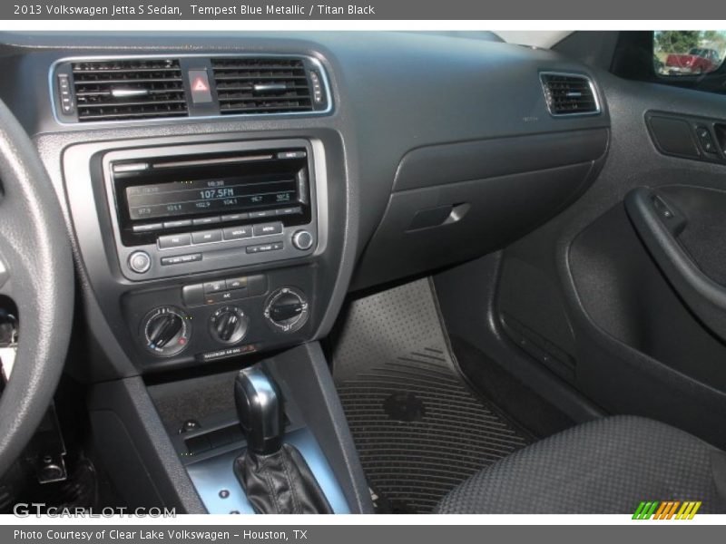 Tempest Blue Metallic / Titan Black 2013 Volkswagen Jetta S Sedan