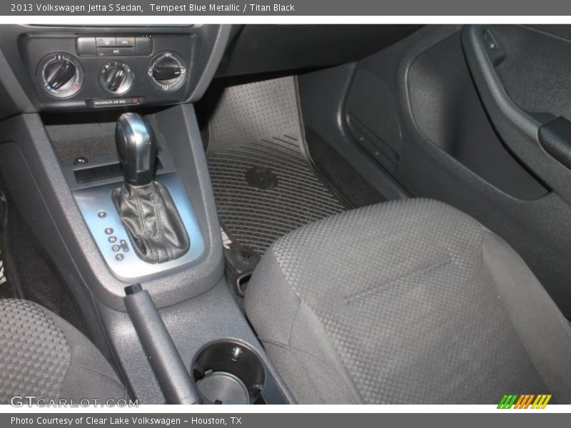 Tempest Blue Metallic / Titan Black 2013 Volkswagen Jetta S Sedan