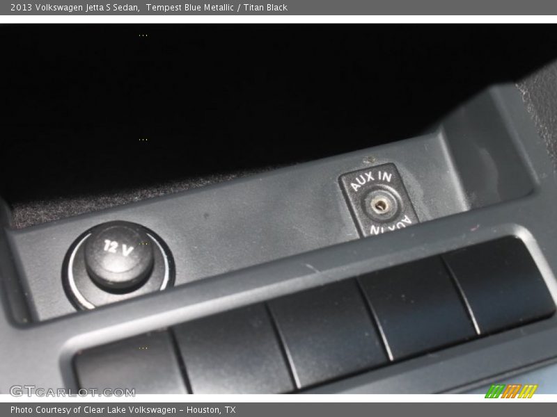 Tempest Blue Metallic / Titan Black 2013 Volkswagen Jetta S Sedan
