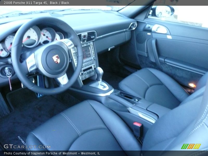 Black / Black 2008 Porsche 911 Targa 4S