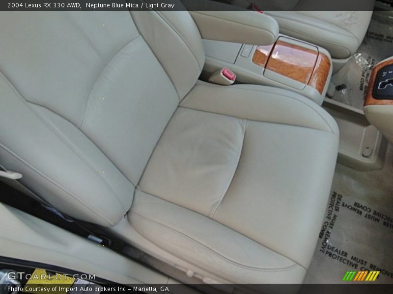 Neptune Blue Mica / Light Gray 2004 Lexus RX 330 AWD