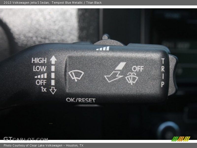 Tempest Blue Metallic / Titan Black 2013 Volkswagen Jetta S Sedan