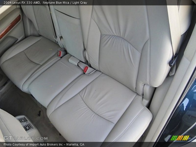 Neptune Blue Mica / Light Gray 2004 Lexus RX 330 AWD