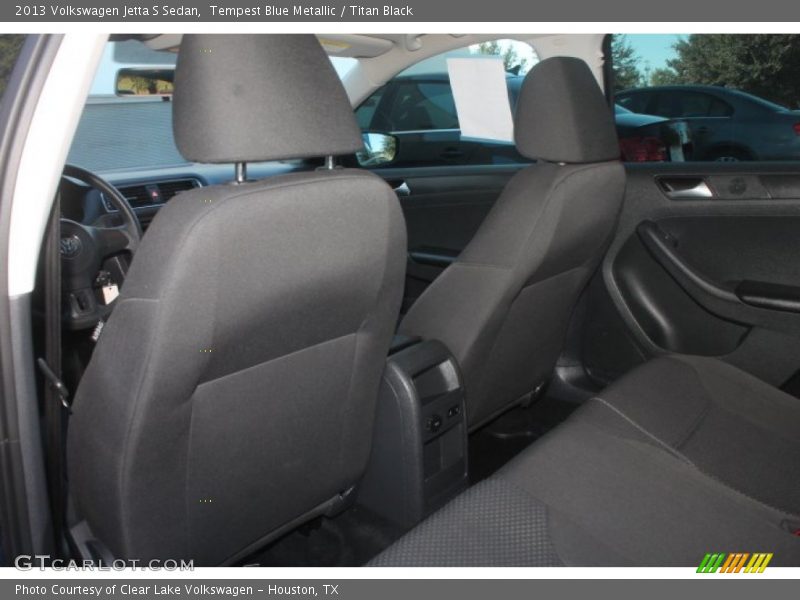 Tempest Blue Metallic / Titan Black 2013 Volkswagen Jetta S Sedan
