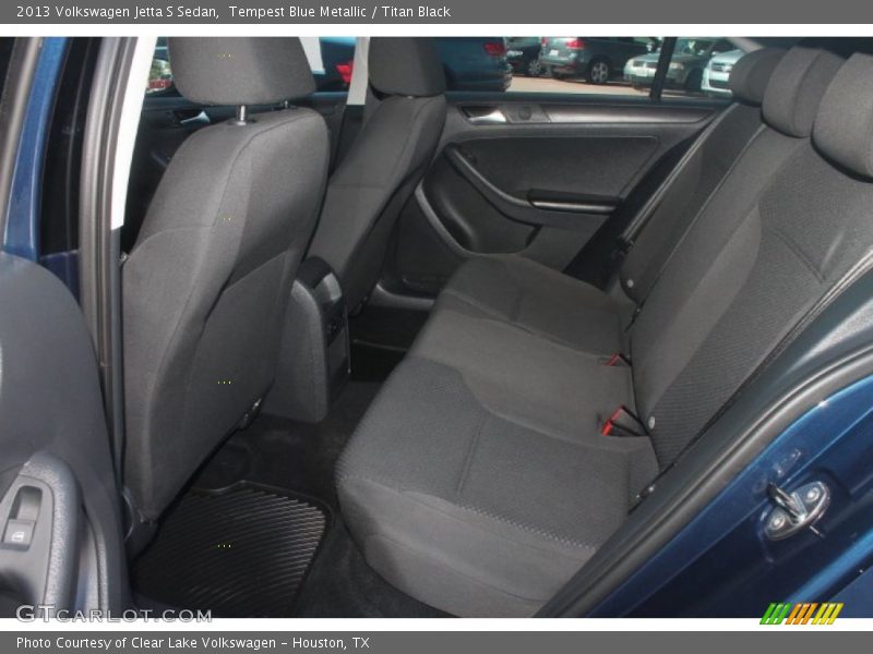 Tempest Blue Metallic / Titan Black 2013 Volkswagen Jetta S Sedan