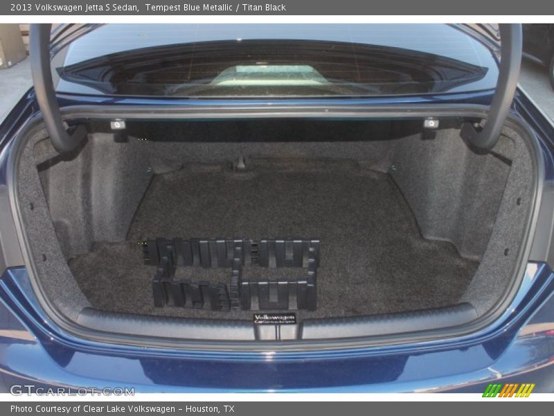 Tempest Blue Metallic / Titan Black 2013 Volkswagen Jetta S Sedan