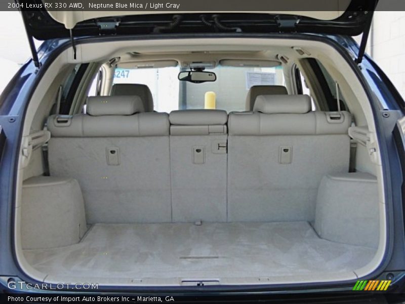 Neptune Blue Mica / Light Gray 2004 Lexus RX 330 AWD