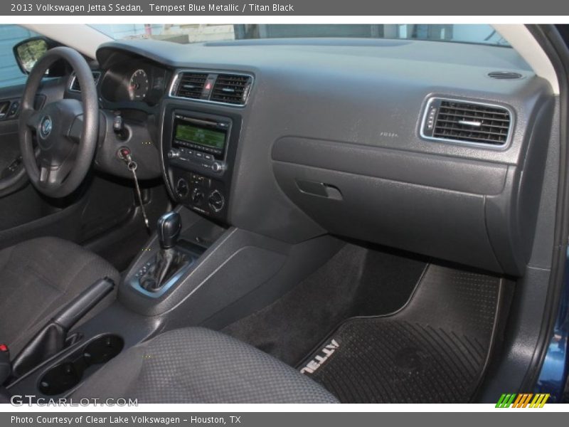Tempest Blue Metallic / Titan Black 2013 Volkswagen Jetta S Sedan
