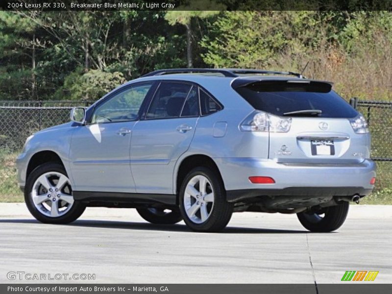 Breakwater Blue Metallic / Light Gray 2004 Lexus RX 330