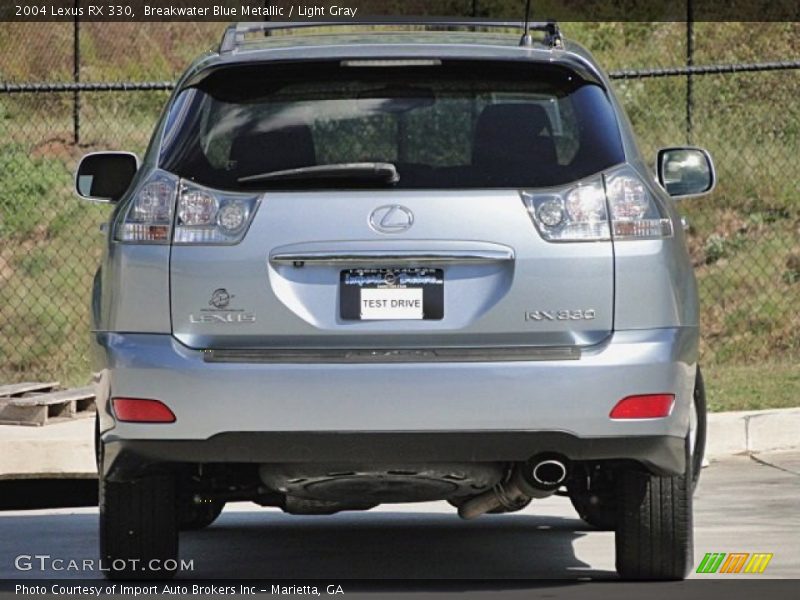 Breakwater Blue Metallic / Light Gray 2004 Lexus RX 330