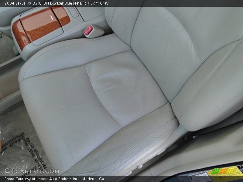 Breakwater Blue Metallic / Light Gray 2004 Lexus RX 330