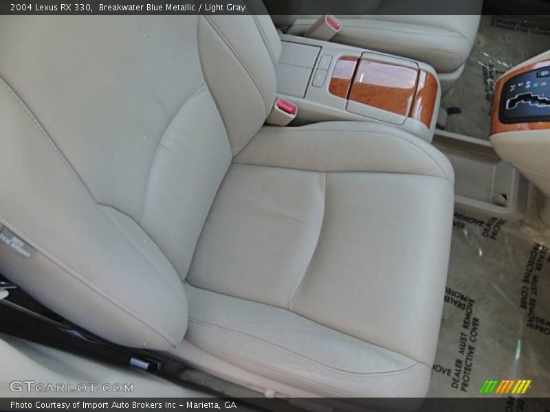 Breakwater Blue Metallic / Light Gray 2004 Lexus RX 330