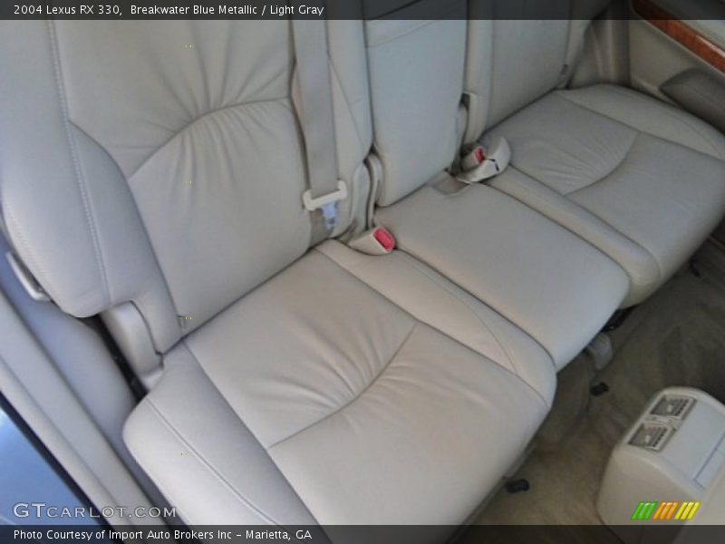 Breakwater Blue Metallic / Light Gray 2004 Lexus RX 330