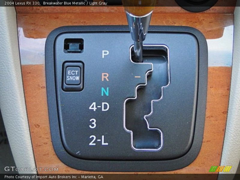 Breakwater Blue Metallic / Light Gray 2004 Lexus RX 330
