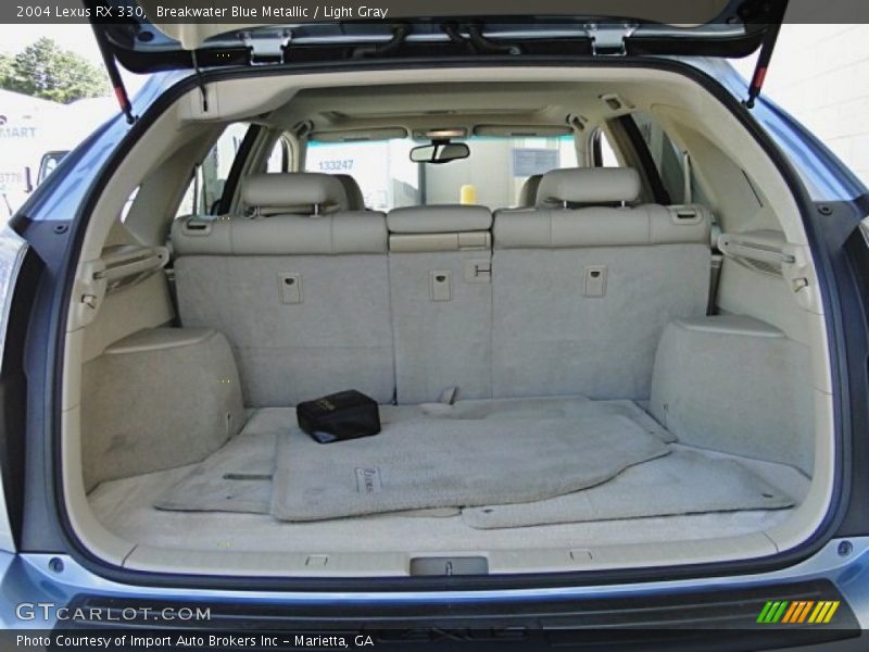 Breakwater Blue Metallic / Light Gray 2004 Lexus RX 330
