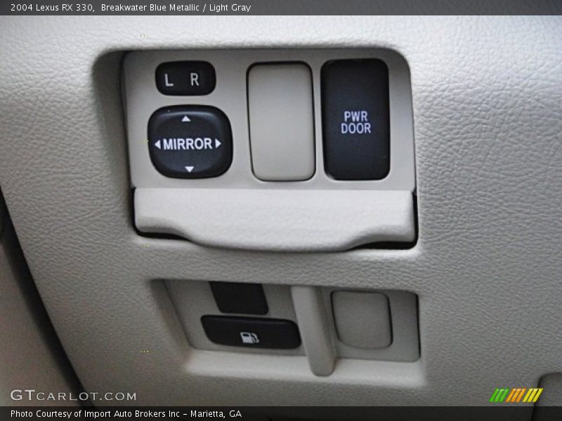 Breakwater Blue Metallic / Light Gray 2004 Lexus RX 330