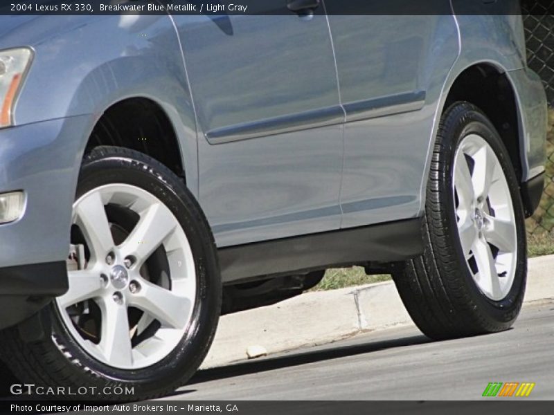 Breakwater Blue Metallic / Light Gray 2004 Lexus RX 330
