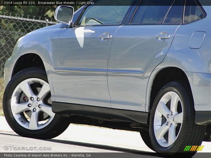 Breakwater Blue Metallic / Light Gray 2004 Lexus RX 330