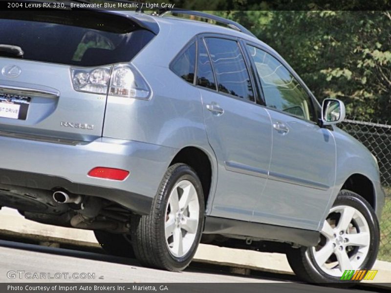 Breakwater Blue Metallic / Light Gray 2004 Lexus RX 330