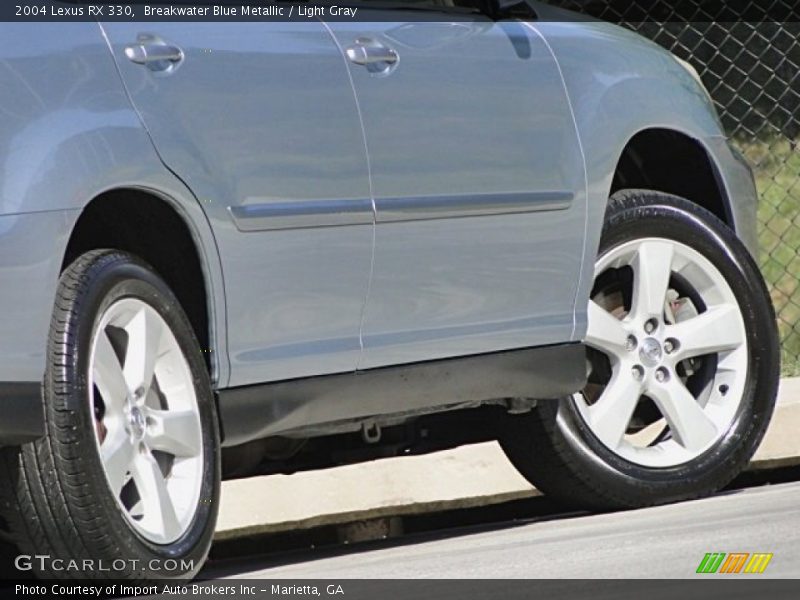Breakwater Blue Metallic / Light Gray 2004 Lexus RX 330