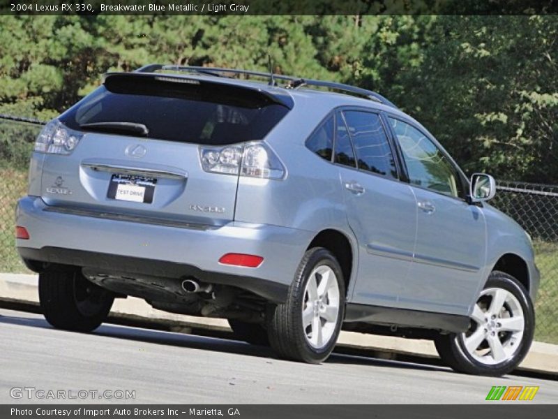 Breakwater Blue Metallic / Light Gray 2004 Lexus RX 330