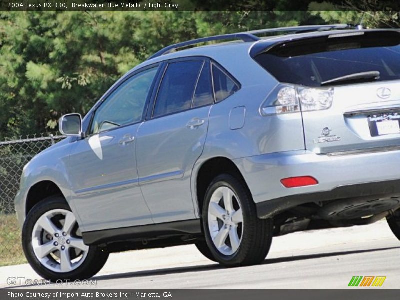 Breakwater Blue Metallic / Light Gray 2004 Lexus RX 330