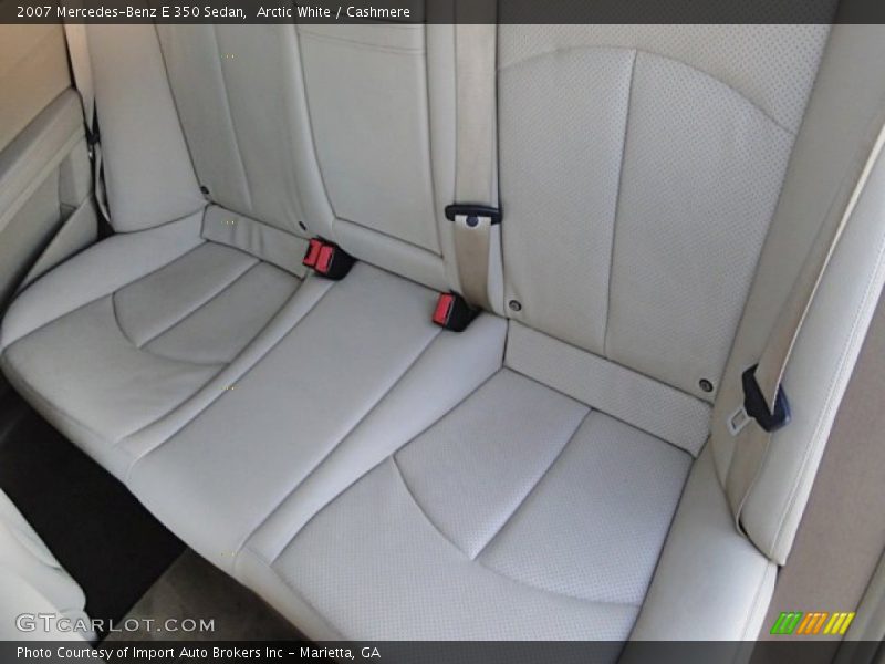 Arctic White / Cashmere 2007 Mercedes-Benz E 350 Sedan