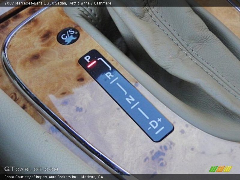Arctic White / Cashmere 2007 Mercedes-Benz E 350 Sedan