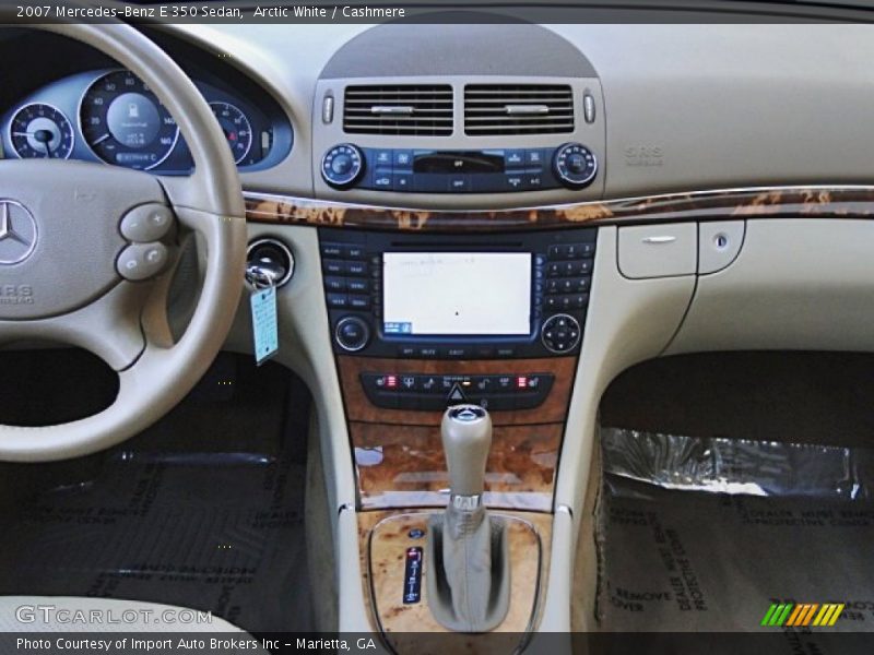 Arctic White / Cashmere 2007 Mercedes-Benz E 350 Sedan