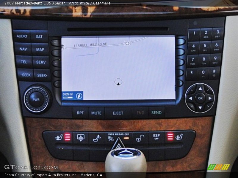 Arctic White / Cashmere 2007 Mercedes-Benz E 350 Sedan