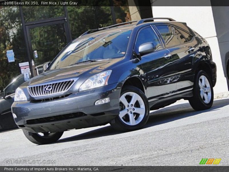 Flint Mica / Light Gray 2008 Lexus RX 350