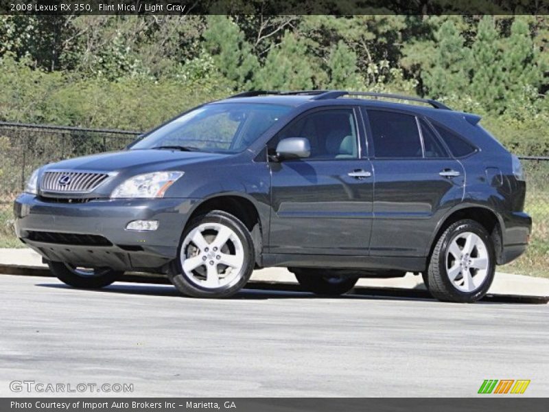 Flint Mica / Light Gray 2008 Lexus RX 350