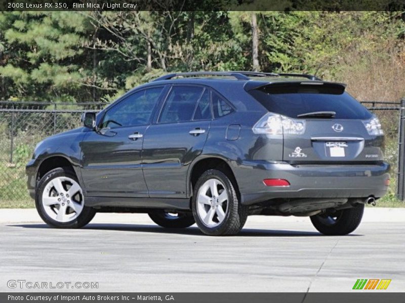Flint Mica / Light Gray 2008 Lexus RX 350