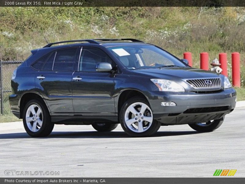 Flint Mica / Light Gray 2008 Lexus RX 350