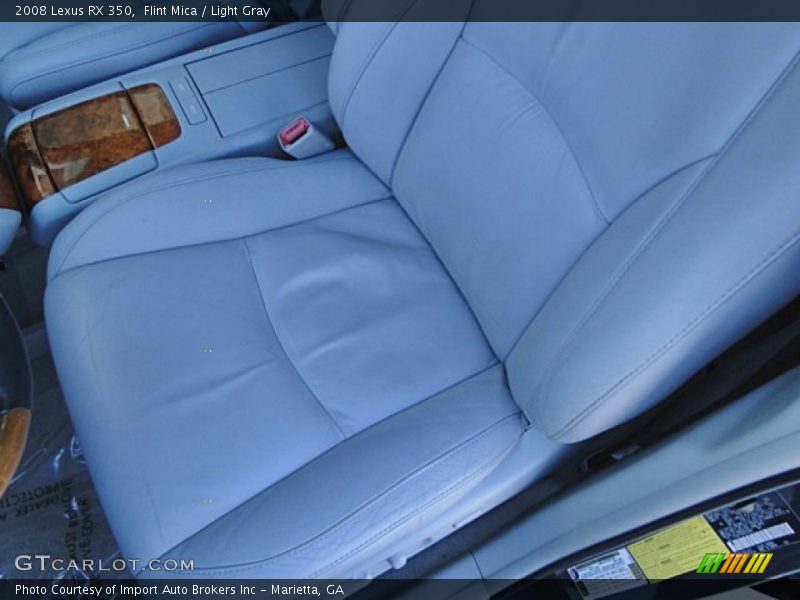 Flint Mica / Light Gray 2008 Lexus RX 350