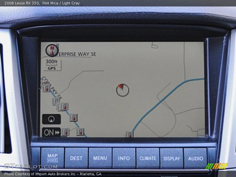Flint Mica / Light Gray 2008 Lexus RX 350