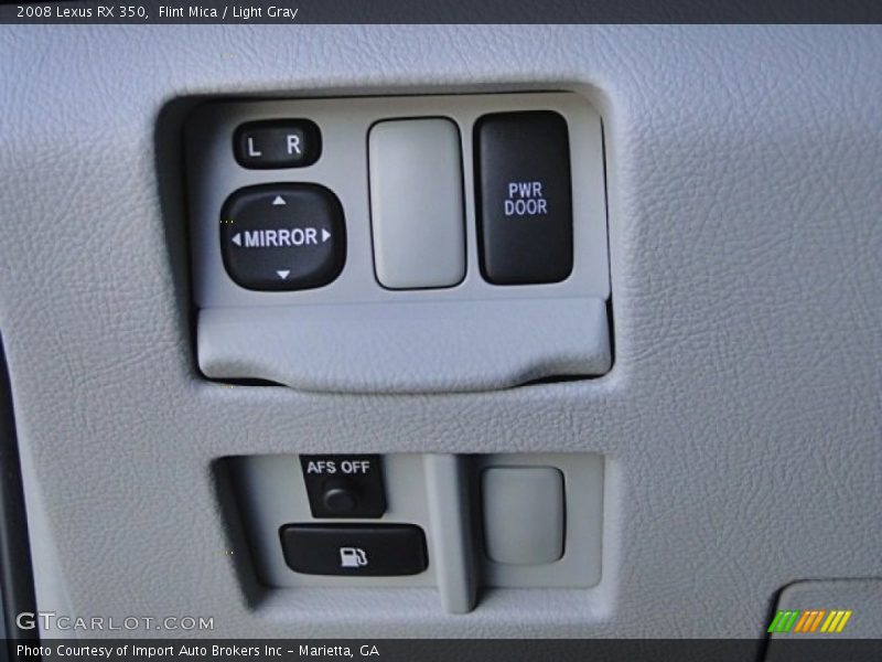 Flint Mica / Light Gray 2008 Lexus RX 350