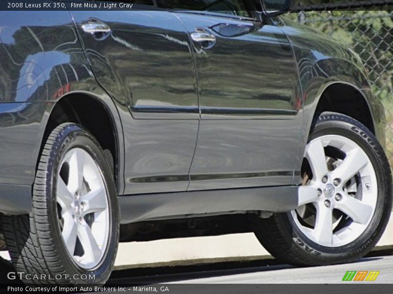 Flint Mica / Light Gray 2008 Lexus RX 350