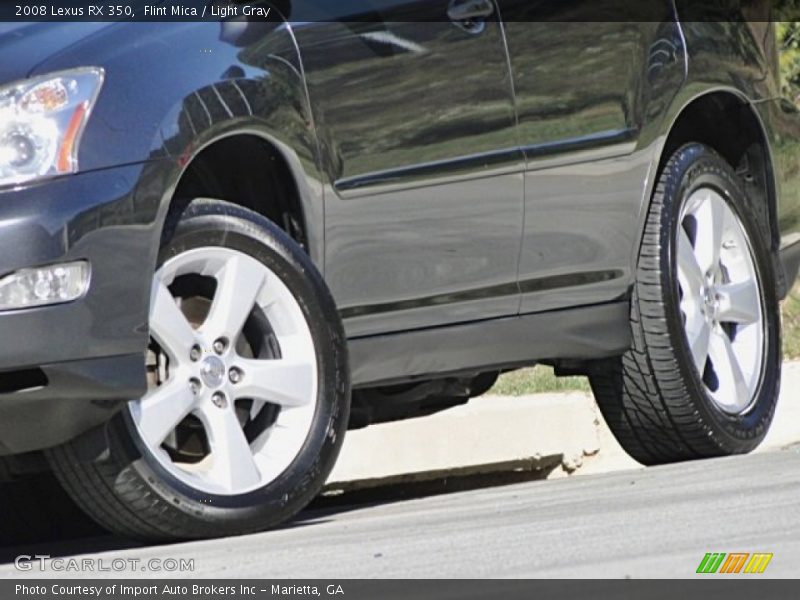 Flint Mica / Light Gray 2008 Lexus RX 350