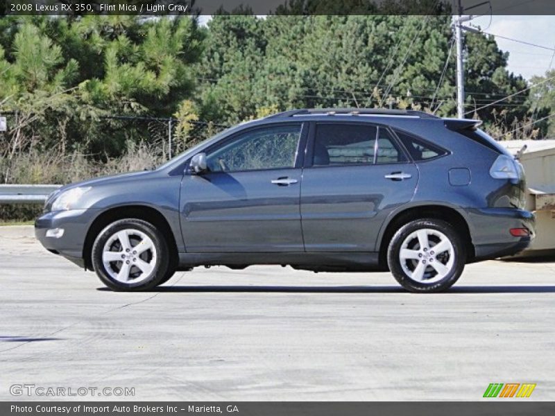 Flint Mica / Light Gray 2008 Lexus RX 350