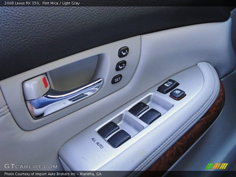 Flint Mica / Light Gray 2008 Lexus RX 350